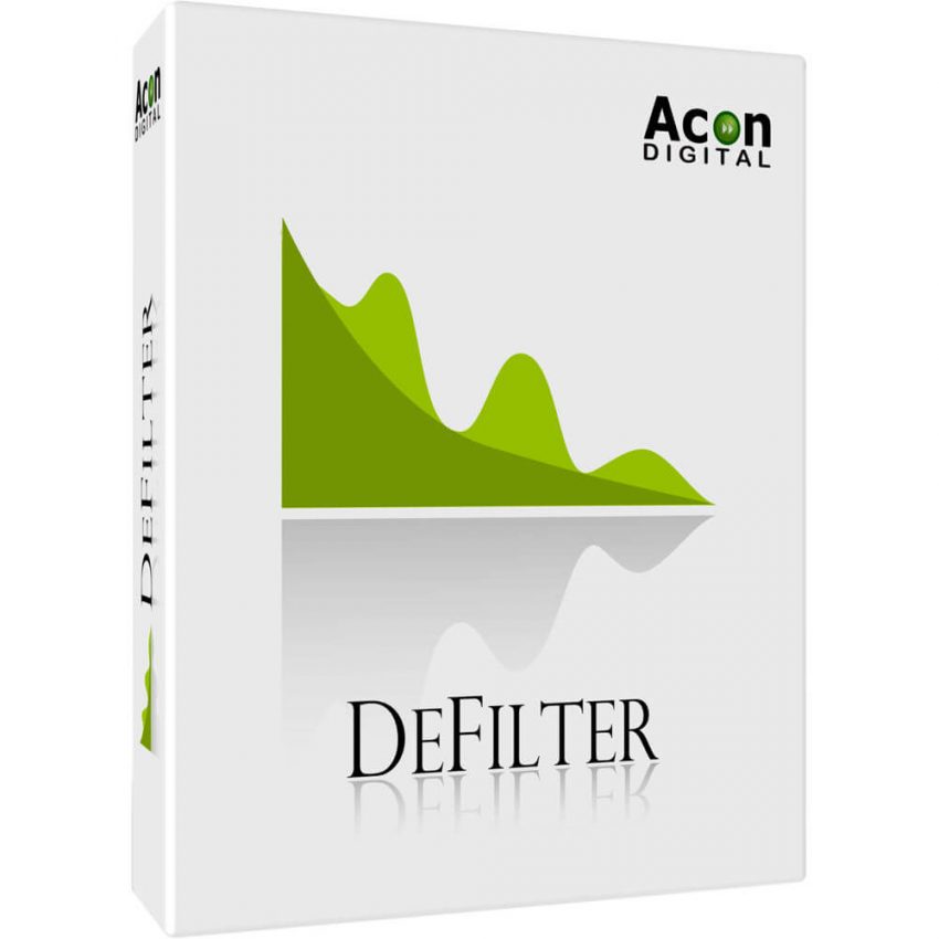 Acon Digital DeFilter With Crack + Key Free Download